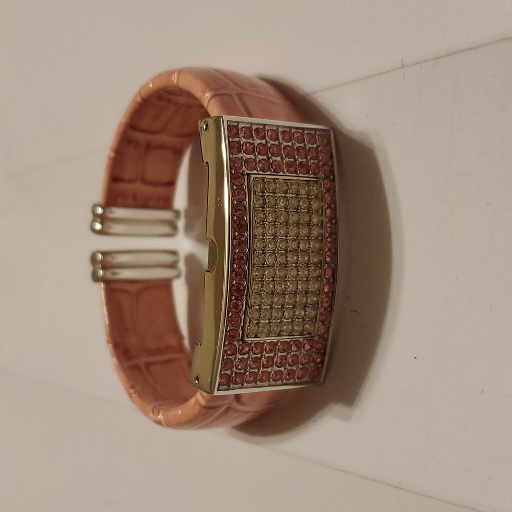 Real Collectibles by Adrienne Arpel Convertible Bangle Watch/Bracelet Cuff style - Picture 10 of 12